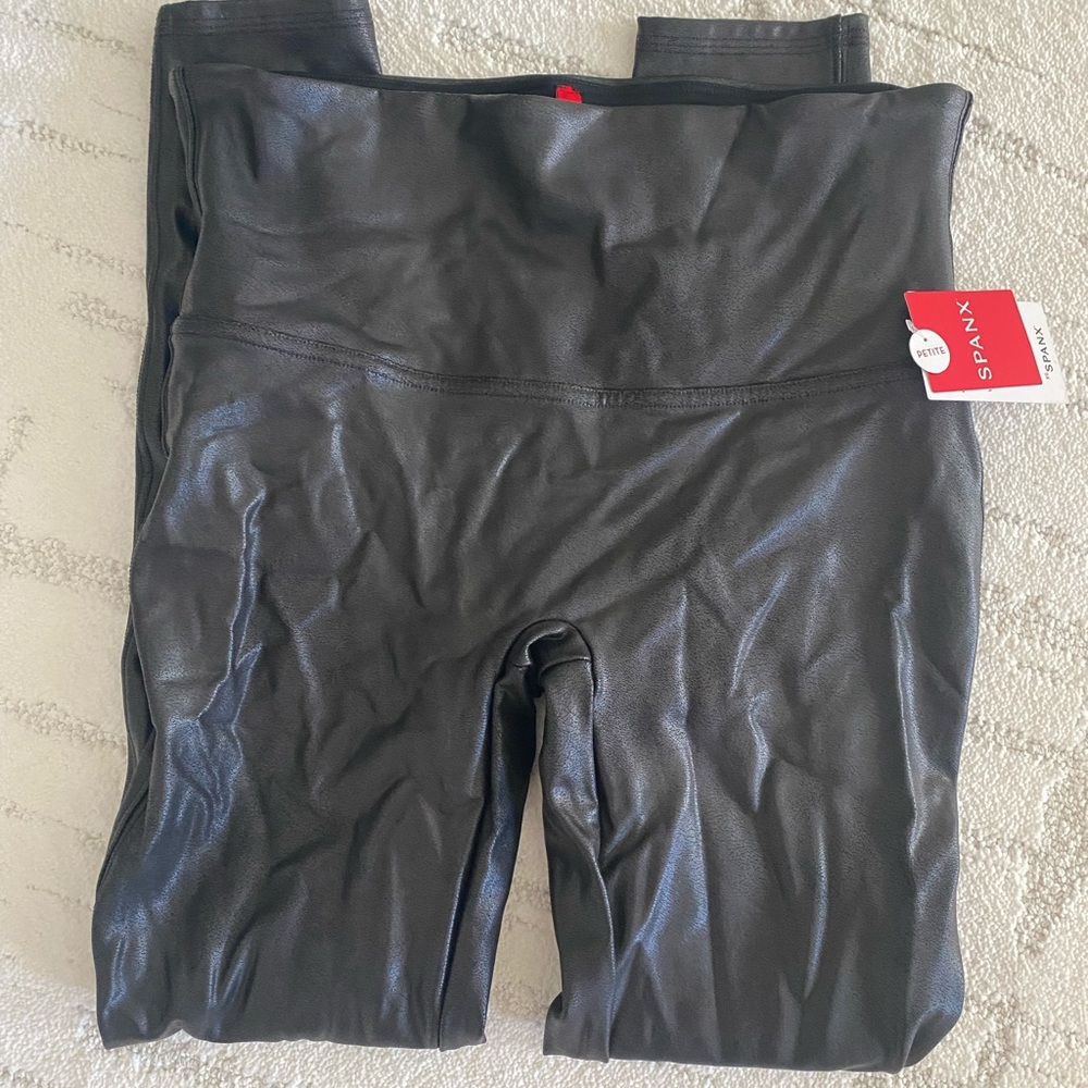 Spanx Faux Leather Leggings